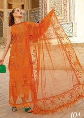 M.B LUXURY LAWN EMBROIDERY CHIKANKARI