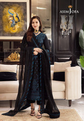 ASIM JOFA RANG E NOOR CHIFFON DRESS