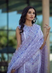 KANWAL MALIK ZAIRA LAVENDER LAWN EMB COLLECTION