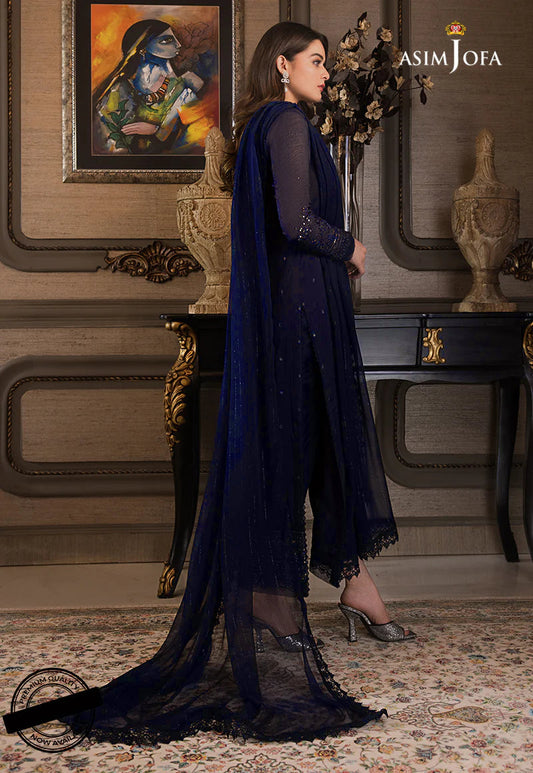 ASIM JOFA THE MINAL EDIT CHIFFON COLLECTION 3PC