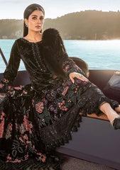 Maria B Black Multi Embroidery Lawn New Arrival 3pc