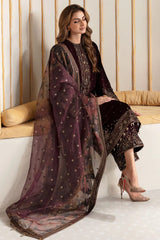 Jazmin Maroon Formal Collection Velvet Formal Collection