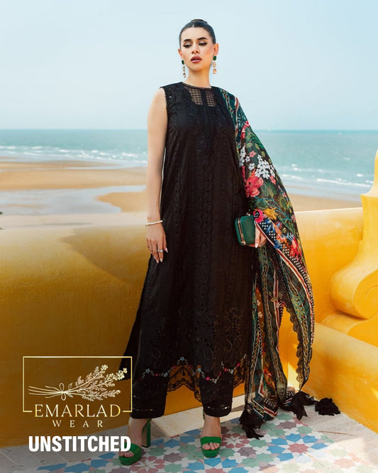 Saira Rizwan | Black - Luxury Lawn Collection