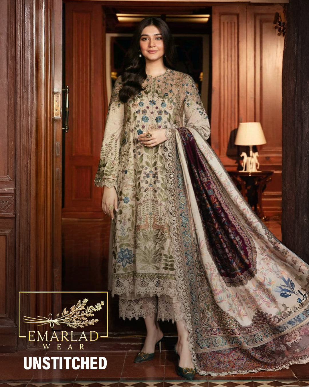 Maria B | Skin-D-11 - Lawn Chiffon Dupatta Collection