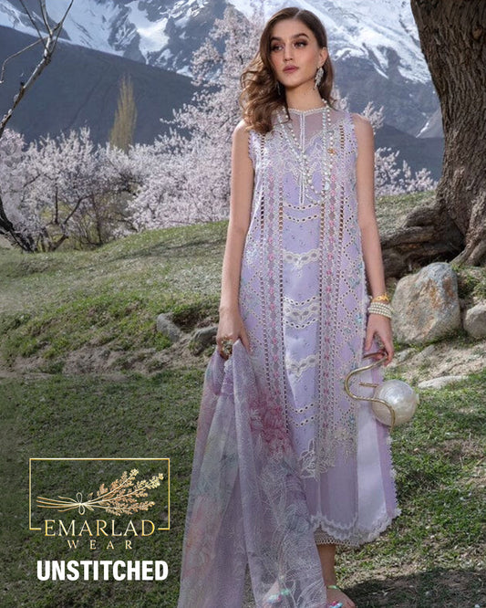 Crimson | Lavender - Luxury Lawn Collection