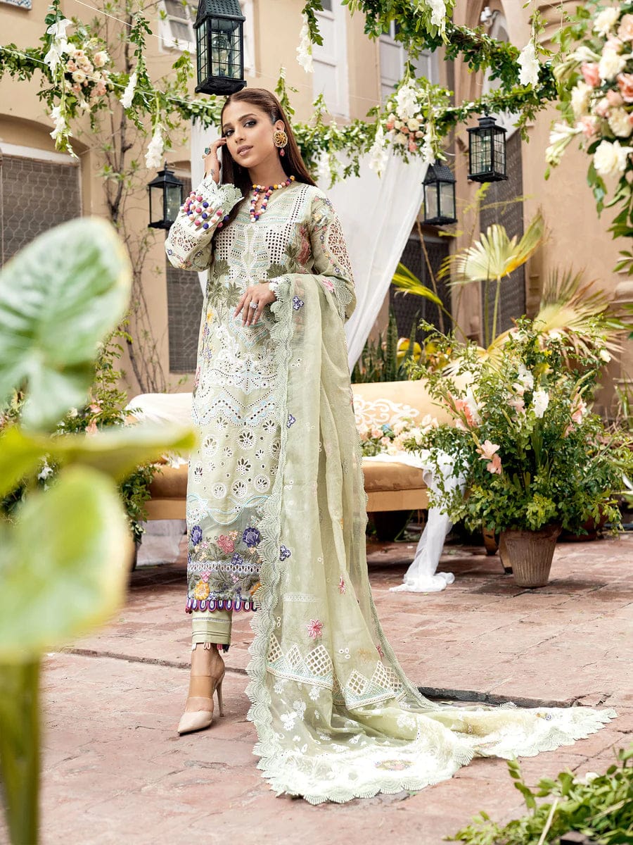 MARYAM HUSSAIN LUXURY LAWN CHIKANKARI