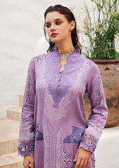 Mushq Purple Chikankari Embroidery Dress New Arrivals