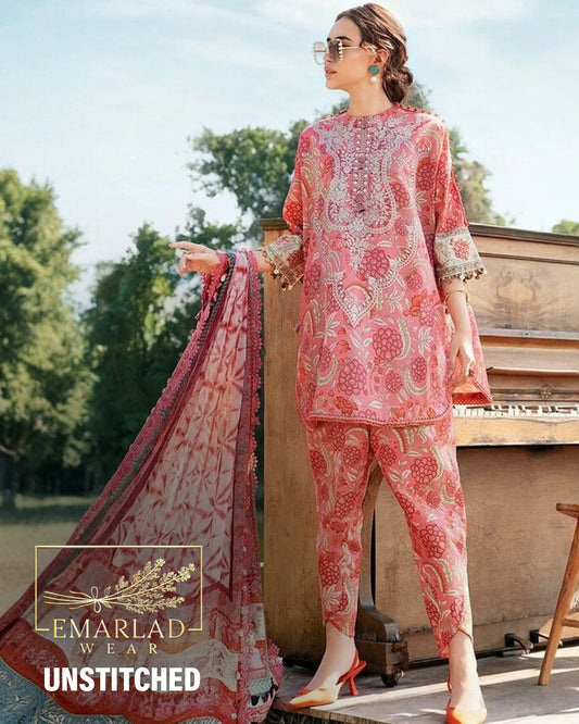 Maria B Mprint | Pink - Lawn Collection