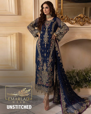 Charizma | Chiffon Collection -  Navy Blue