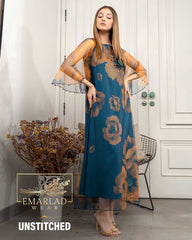 Lulusar Blue Luxury Silk Dress