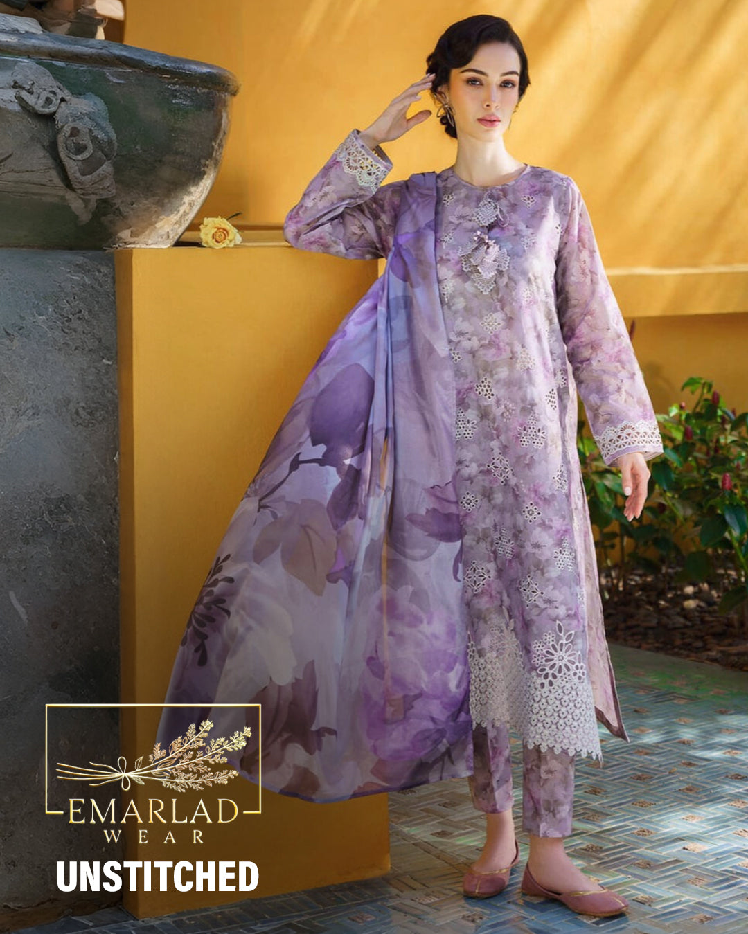 Baroque | Lavender - Lawn Collection 2025