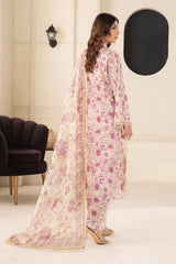 Maria B skin & Pink Digital Emb New Arrival Lawn 3pc