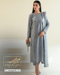 Baroque - Chiffon Collection | Silver Grey