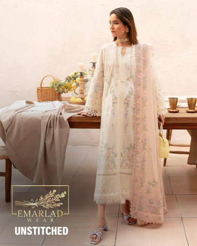 Afrozeh | White - Chikankari Luxury Collection