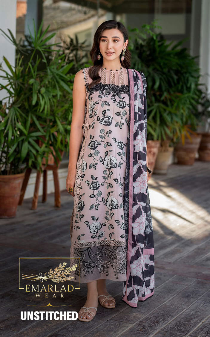 Asifa Nabeel Gul MK-02 (Tea Pink )