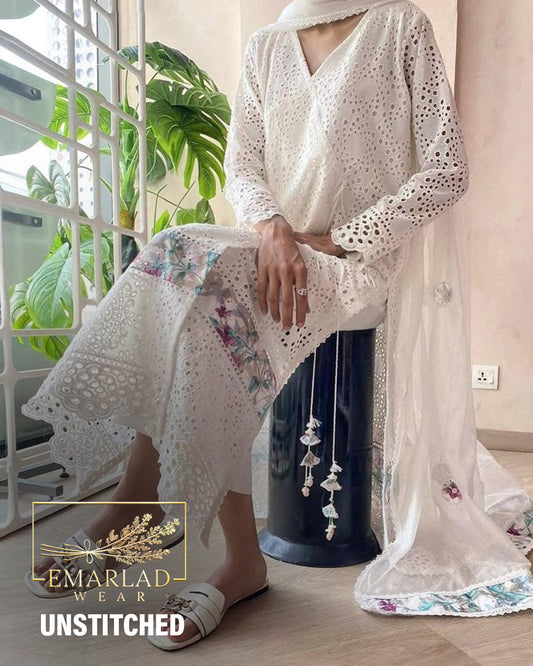 Emarlad Wear | Off White - Exclusive Chikankari Collection