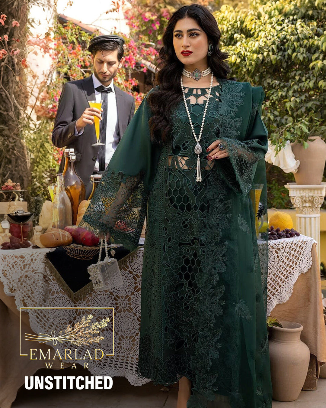 Bin ilyas | Dark Green - Chickenkari Collection