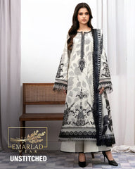 Bin Ilyas | Black & White - Digital Printed Lawn Collection