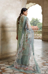 GUL BANO GREEN FORMAL DRESS CHIFFON 3PC