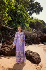 Elaf Purple New Arrival Print Embroidery Collection