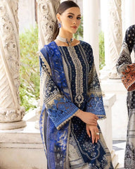 Zainab Chottani Gray Pure Lawn New Arrival Embroidery 3pc