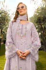 MARIA B PURPLE EMBROIDERY CHIKANKARI LUXURY COLLECTION