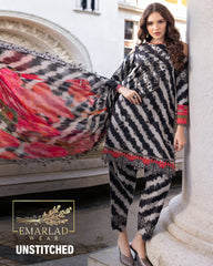 Charizma | Black & White - Lawn Collection