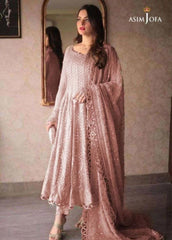 Asim Jofa Pink Bridal Chiffon Collection