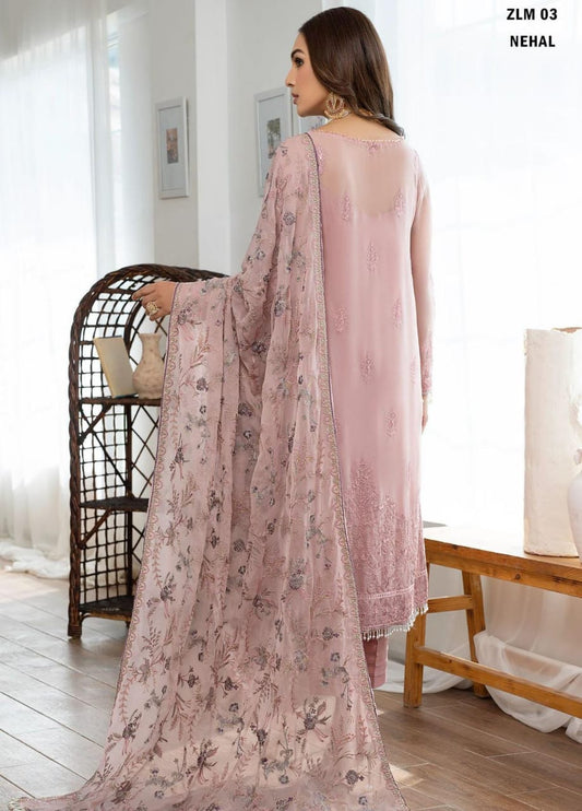Zarif Embroidered Chiffon Luxury Formal Collection