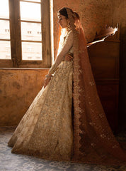 Zainab Chottani Skin Wedding Collection Maxi Hand Work