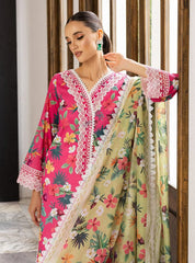 ZAINAB CHOTTANI TAHRA WILD BLOSSOM CAMBRIC 3 pc