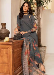 Maria B Gray New Arrival 2024 Print Embroidery Collection 3pc