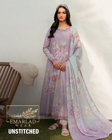Iznik UE-392B | Tea Pink - Lawn Collection 2025
