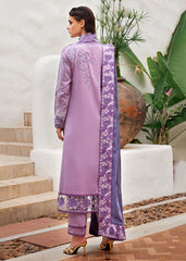 Mushq Purple Chikankari Embroidery Dress New Arrivals