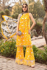 Maria B Yellow Digital Lawn Embroidery New Arrival 3pc