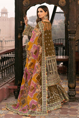 MOHSIN NAVEED RANJHA ORGANZA HAND WORK DRESS