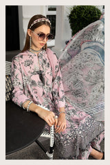 Maria b Pink Digital Print Embroidery New Arrival Lawn 3pc