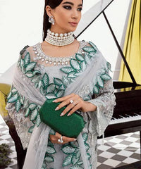 Serene Premium Embroidered Maia 3Pc Net Suit