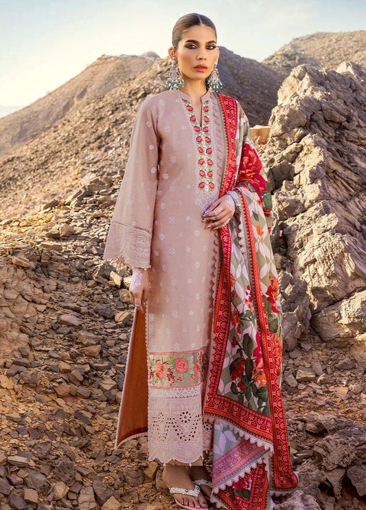 Zainab Chottani T.Pink Chikankari Dress
