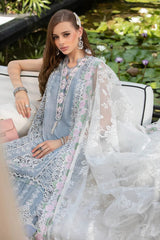 Maria B Luxury Lawn Chikankari Embroidery Dress