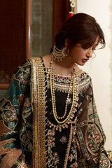 Mohsin Naveed Ranjha Black Bridal Clloection G-01