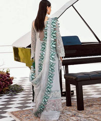 Serene Premium Embroidered Maia 3Pc Net Suit