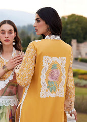 Mushq T/R Yellow Chikankari Lawn Collection