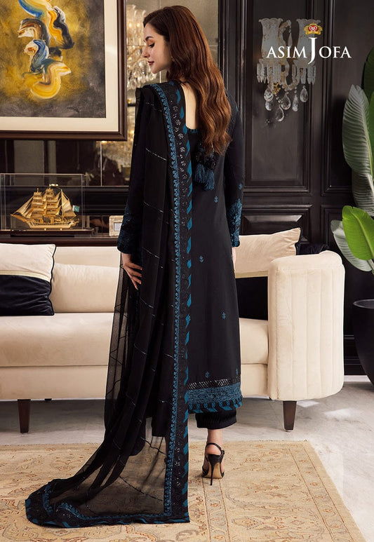 ASIM JOFA RANG E NOOR CHIFFON DRESS