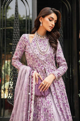 Maria B Lilac New Arrival 2024 Print Embroidery Collection 3pc