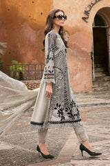 Maria B D-2510-B | Skin Black - Luxury Lawn Chikankari Collection Eid Collection 2025