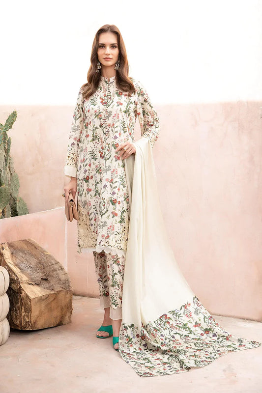 M.B NEW ARRIVAL LUXURY LAWN EMBROIDERY COLLECTION 3PC