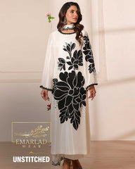 Nomi ansari Embroidered suit white