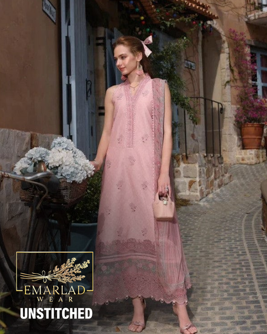 Noor By Sadia Asad | Peach - Printed Lawn Collection