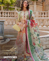 Mushq | Tie & die - Digital Printed Lawn With Heavy Embroidery Collection